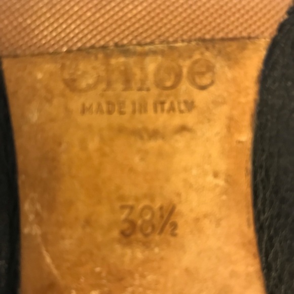 Chloe Leather Flat Loafer, size 8.5 - Picture 8 of 8